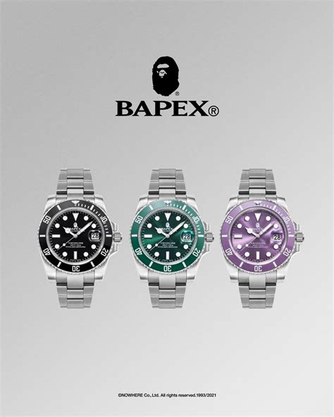 bape x rolex for sale